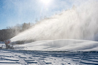 Making Snow at Winter Park by Len Villano