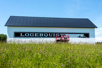 Logerquist Barn Repainting by Len Villano