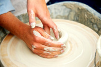 Pottery Throwing Training by Len Villano
