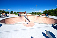 Skateboard Park Opening by Len Villano