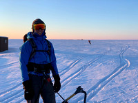 Andrew Goldsworthy Kite ski 6
