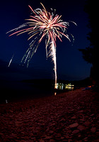 Little Sister Bay Fireworks by Katie Sikora (07/03)