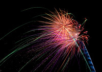 July 4th Fireworks by Len Villano